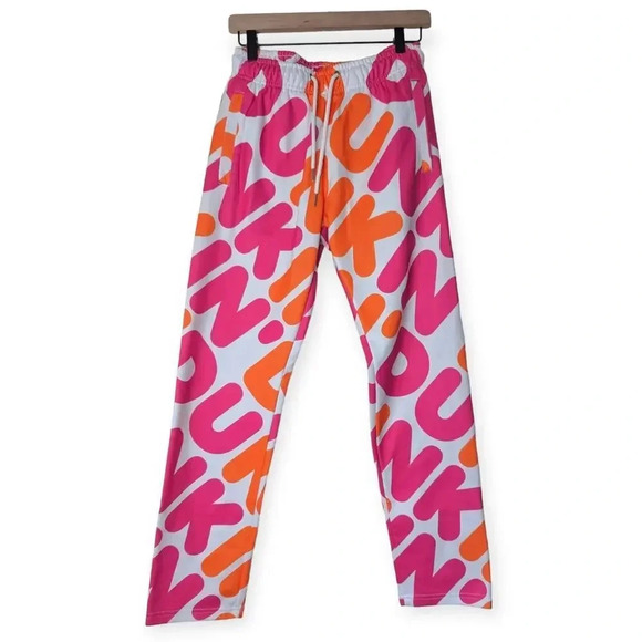 Dunkin Logo Jogger Sweatpants Small RARE - Picture 1 of 10